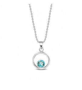 Spark Bug Necklace Light Turquoise - 3240674