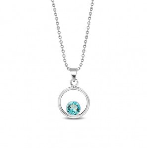 Spark Bug Necklace Light Turquoise - 3240674