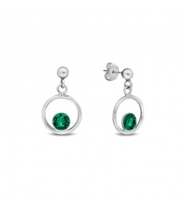 Spark Bug Earrings Emerald - 3240681