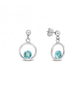 Spark Bug Earrings Light Turquoise - 3240682