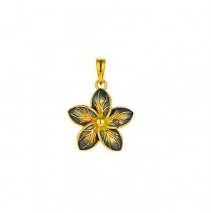 MY iMenso ODM "Enemal blue" pendant (925/0,5Mgold-plated) - 3240711