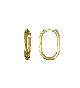MY iMenso Creoli creol "Ovale CZ 21mm" 9251Mgold-ptd) - 3240756