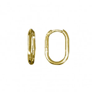 MY iMenso Creoli creol "Ovale CZ 21mm" 9251Mgold-ptd) - 3240756