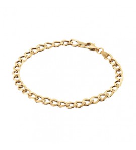Goud armband gourmet 5 mm 19 cm - 3240839