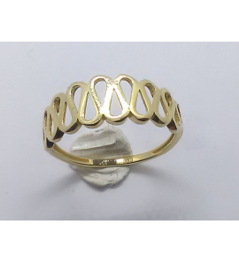 Goud dames ring fantasie - 3240964