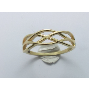 Goud dames ring fantasie - 3240966