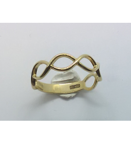 Goud dames ring fantasie - 3240968