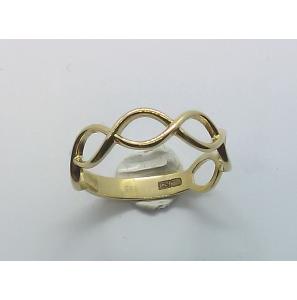 Goud dames ring fantasie - 3240968