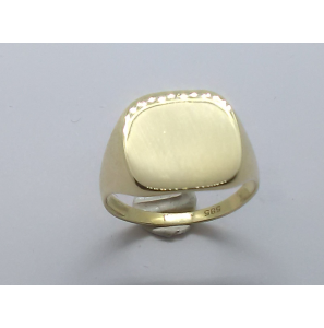 Goud monogram ring - 3240970