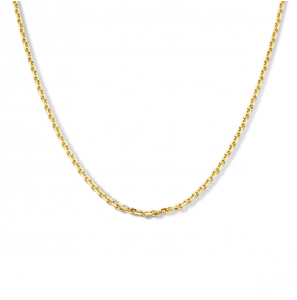 Goud Anker collier  1.8 mm 45 cm - 3241050