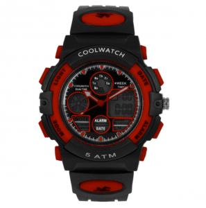 Coolwatch Horloge CW.386 Digital staal 5 ATM red - 3241142
