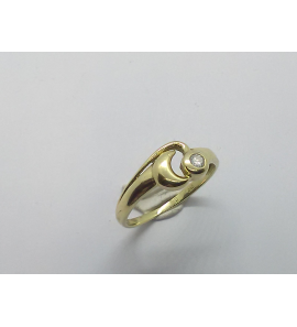 Goud dames ring met 0.05 crt. SI - 3241174