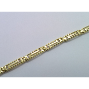 Goud armband meander 3.3 mm 18.5 cm - 3241184