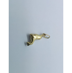 Goud hanger/bedel Zeehond - 3241189