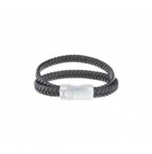 Aze Juwels armband Double Flat String Brown 21 cm - 3241197