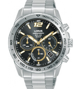 Lorus Herenhorloge solar staal bracelet 100m WR - 3241243