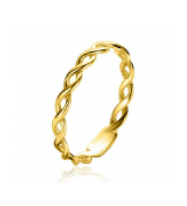 ZINZI Gold 14 krt gouden ring Infinity 2,5mm breed ZGR367 - 3241253