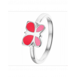 Zilver ring vlinder mt. 13½ - 3241293