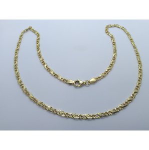 Goud collier fantasie 3.75 mm 50 cm - 3241346