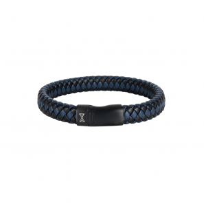 Aze juwels bracelet Iron Jack Royal-Blue on Black - (21.0cm) - 3241412