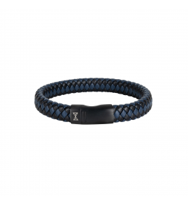 Aze juwels bracelet Iron Jack Royal-Blue on Black - (22.5cm) - 3241413