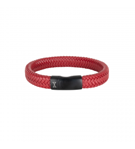Aze juwels bracelet Iron John Red on Black - (21.0cm) - 3241415