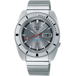 Seiko 5 sports automatic staal bracelet blauw - 3241418