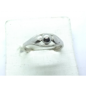 Zilver dames ring "bolletjes" - 3241438