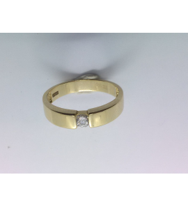 Goud dames ring met zirkonia - 3241475