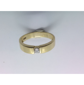 Goud dames ring met zirkonia - 3241475