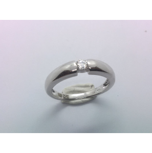 Wit Goud dames ring met zirkonia - 3241482