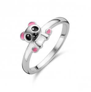 Zilver ring panda mt. 14 - 3241551