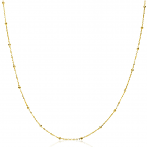 ZINZI Gold 14 krt gouden massieve schakelkettinkje met bolletjes 1,5mm breed, lengte 40-45cm ZGC489 ZINZI Gold 14 krt gouden massieve schakelkettinkje met bolletjes 1,5mm breed, lengte 40-45cm ZGC489 Ga naar het begin van de afbeeldingen-gallerij ZINZI Go