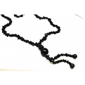 Edelsteen collier van echte stenen Onix - 3241634