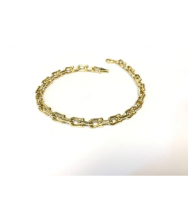 Gouden armband harpschakel 5 mm 19.5 cm - 3241662