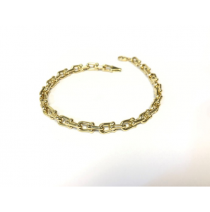 Gouden armband harpschakel 5 mm 19.5 cm - 3241662
