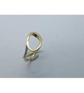 Eclat dames ring 0.09 crt. TW-SI - 3241668