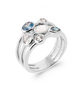 Zilver dames ring - 3241685