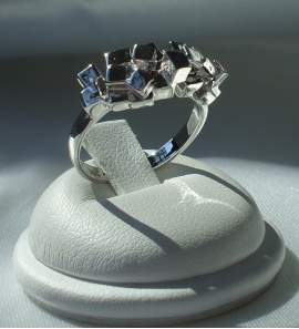 Zilver dames ring - 3241686