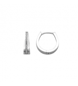 MY iMenso Creoli creol "Schiena 16mm" (925/rhod-plated) - 3241748