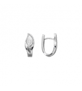 MY iMenso Creoli creol "Fogli 16mm" (925/rhod-plated) - 3241749