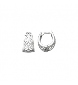 MY iMenso Creoli creol "Filigrana 15mm" (925/rhod-plated) - 3241750