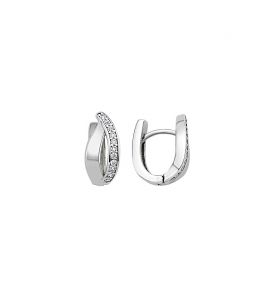 MY iMenso Creoli creol "Elegante 15mm" (925/rhod-plated) - 3241753