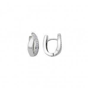 MY iMenso Creoli creol "Elegante 15mm" (925/rhod-plated) - 3241753