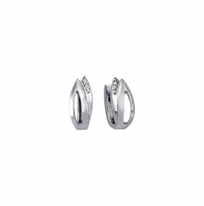 MY iMenso Creoli creol "Giglio 14mm" (925/rhod-plated) - 3241754