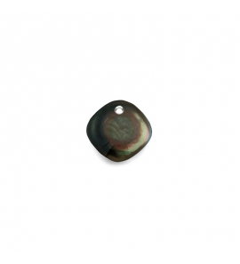 MY iMenso Carezza Quadrati single stone "black MOP" 12mm - 3241776