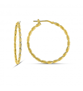 MY iMenso Creoli earring "Infinito 50mm" (925/1Mgold-plated) - 3241785