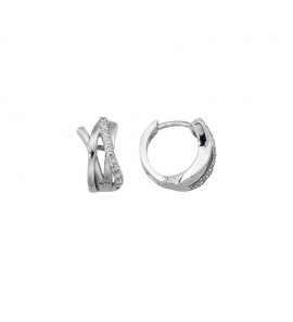 MY iMenso Creoli creol "Unico 14mm" (925/rhod-plated) - 3241797