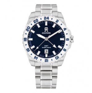 TH85 SWISS GMT - Ø42 - ZILVERKLEURIG - 3241821