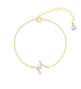 Spark RIVOLI Bracelet gilded Crystal - 3241886